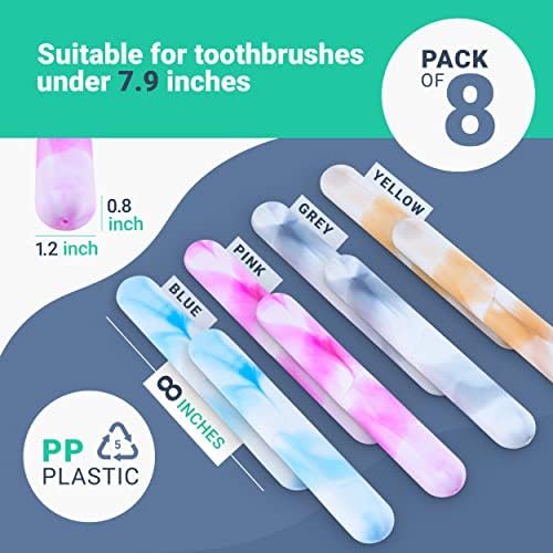 Travel Toothbrush Case, Plastic Tooth brush Holder Travel Covers