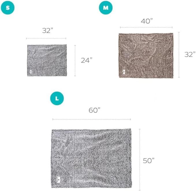 Pet Parents Premium Pet Blanket, Water Resistant Dog Blanket & Cat Blanket, Perfect for Crates, Calming, Large, Medium, Small Dogs, & Puppy Blanket Color: Chocolate Size: 50x60