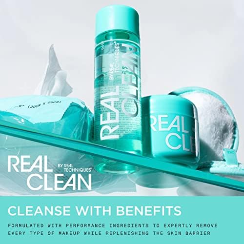 Real Techniques Real Clean Reusable Makeup Remover Pads, 2 Count