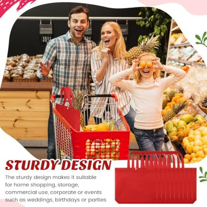 Paterr 100 Pcs Reusable Shopping Bags Bulk