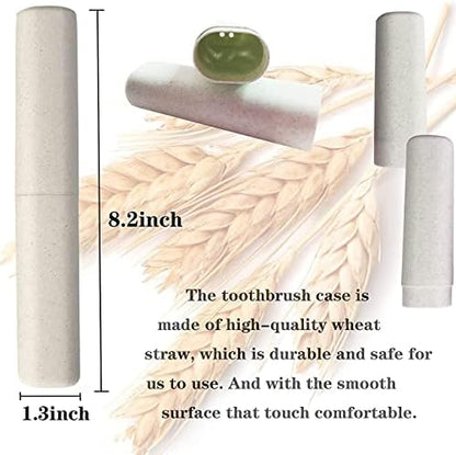 4 Pack Toothbrush Travel Case Portable Travel Toothbrush Holder Breathable Toothbrush Travel Containers for School Business Camping Travel Toothbrush Case