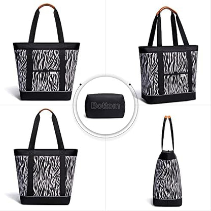 Insulated Cooler Bag Reusable Grocery Tote Bags Transport Large Lunch Box for Women