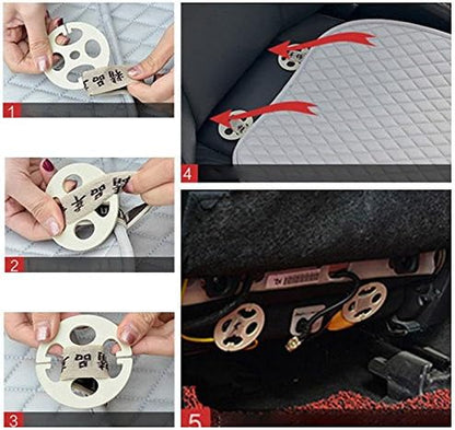 Sedeta Silk Velvet Auto Car Vehicle Long Rear Seat Chair Cover Protective Cushion Mat pad for Baby, SUV, Skin-Friendly c