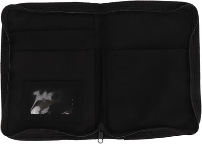 Haofy Car Glove Compartment Organizer with 6 Pockets, Zipped Outer Pocket, Elastic Loop, Inner Pocket, Made of 600D Oxford Cloth, Universal for Car