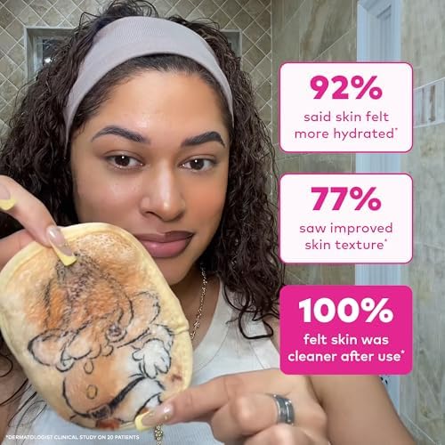 The Original MakeUp Eraser 7-Day Set, Erase All Makeup With Just Water, Including Waterproof Mascara, Eyeliner, Foundation, Lipstick, Sunscreen, and More! (Snow White), 7ct.