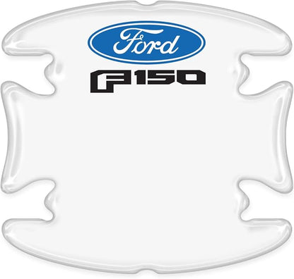 iPick Image for Ford F-150 2015 up Universal Car Door Handle Cup Protector Clear Decal Stickers, Pair - Official Licensed