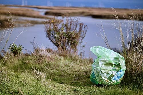 Reli. Compostable 33 Gallon Trash Bags | 40 Count | Green