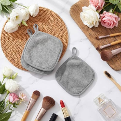 50 Pcs Makeup Remover Cloths Reusable Washable Pads Soft for Face, Women