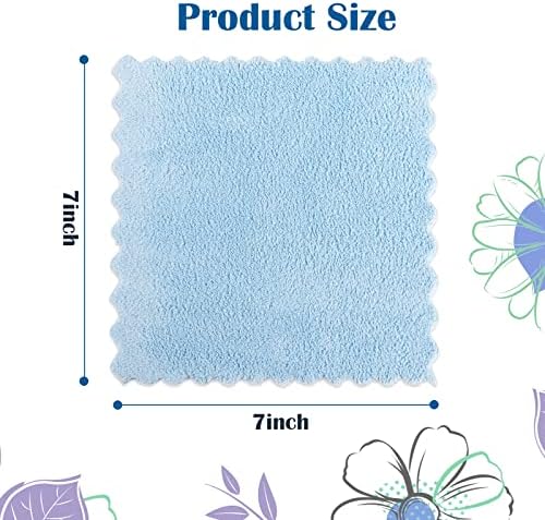 Orighty Makeup Remover Cloths, 24 Pack Microfiber Face Towels, 7 x 7 Inch