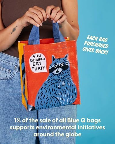 Blue Q Handy Tote Bag - Funny Reycled & Reusable Tote Bag