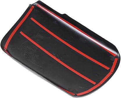 Car Center Console Pad for Chevrolet Corvette C7 2014-2019 Car Armrest Cover Leather Cushion Waterproof Car Armrest Seat Box Protector Accessories (ABS-Carbon Fiber)