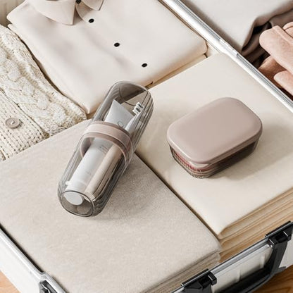 VITVITI Bar Travel Soap Case Container, Portable Travel Toothbrush Case