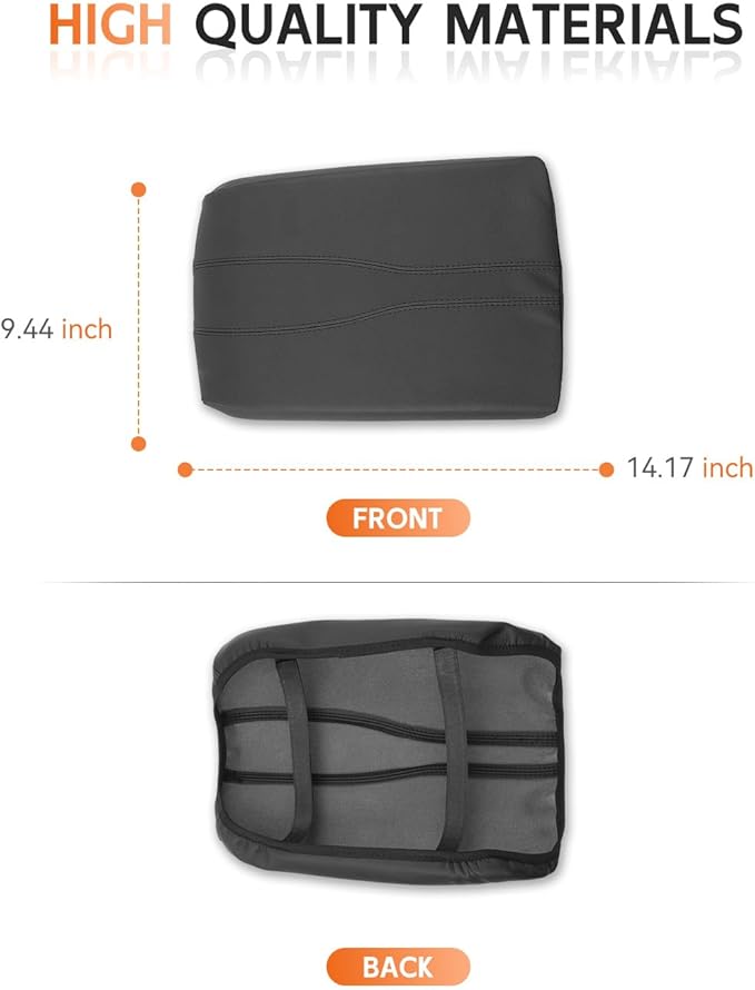 CDEFG for Chevrolet Traverse 2024 2025 2026 Center Console Cover Armrest Box Cover for Chevy Traverse (LT, Z71, High Country, RS) Accessories Console Arm Rest Protector