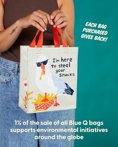 Blue Q Handy Tote Bag - Funny Reycled & Reusable Tote Bag