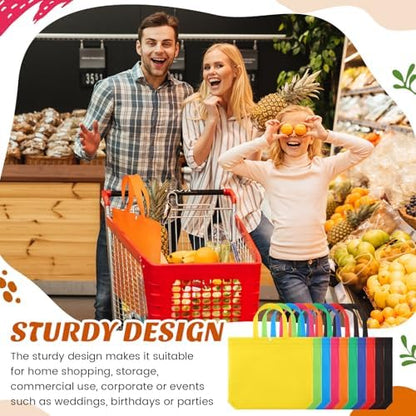 Paterr 100 Pcs Reusable Shopping Bags Bulk