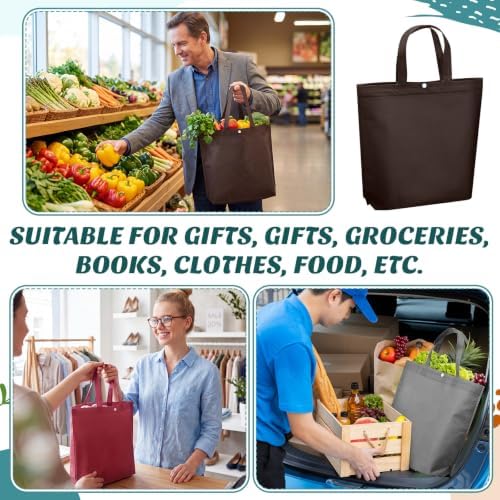 Paterr 100 Pcs Reusable Shopping Bags Bulk