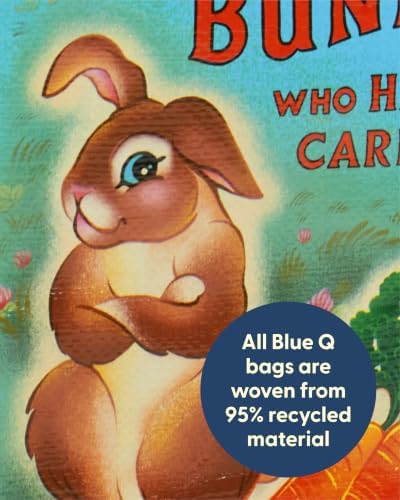 Blue Q Handy Tote Bag - Funny Reycled & Reusable Tote Bag