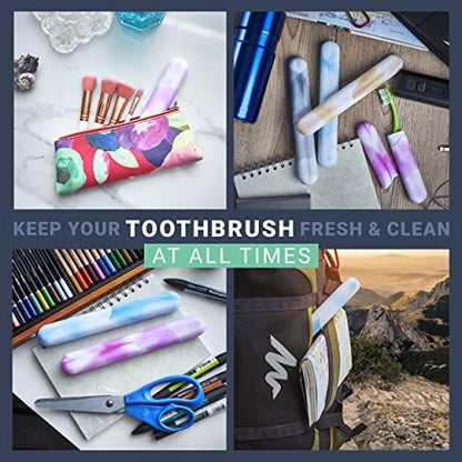 Travel Toothbrush Case, Plastic Tooth brush Holder Travel Covers