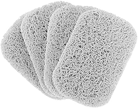 15 Piece Soap Savers Pads - White BPA Free Holder for Bar Soap, Non-Slip Self Draining Dish, Lift for Shower, Kitchen, Bathroom - Tray Bulk Accessories