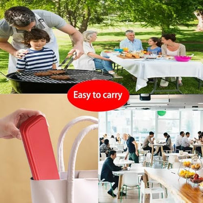 4 Pack Wheat Straw Cutlery, BPA Free Fork Spoon Knife with Storage Case
