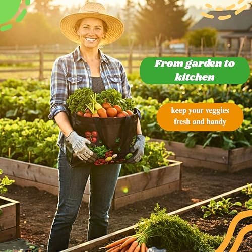 Simply Cool 50 Pack Reusable Grocery Bags, Large Tote Bags Bulk, Printed