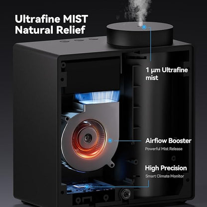 2026 Smart Waterless Diffuser, 2000 Sq.Ft Cold Air Scent Machine