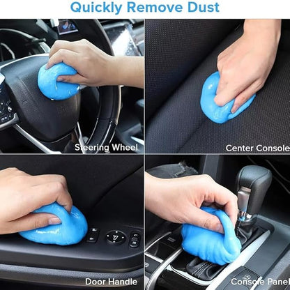Car Cleaning Gel Compatible with Mercedes Benz CLE, 200g Detailing Putty for Auto Vents, Dashboard, Cup Holders - Reusable Multifunctional Dust Remover,200g*2
