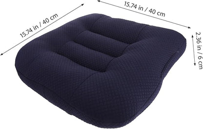Unomor Tailbone Pain Relief Seat Cushion Grooves for Drivers and Office Workers