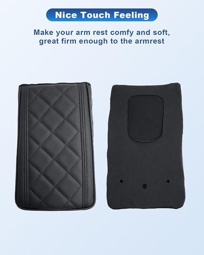 CDEFG Compatible with 2025 2026 Hyundai Tucson Limited Center Console Cover for 2025 2026 Tucson Limited/ 2025 2026 Tucson Hybrid Accessories Armrest Cover Middle Console Arm Rest Pad