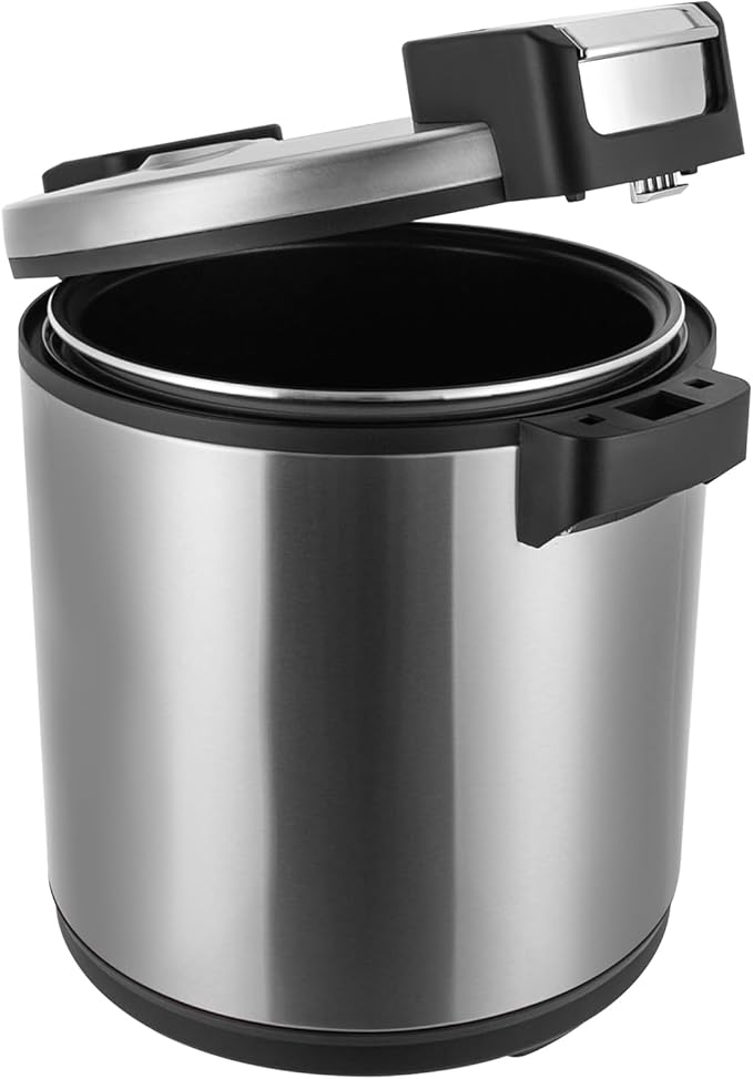 Commercial Electric Rice Warmer, Stainless Steel Rice Warmer Heavy Duty 6Gal