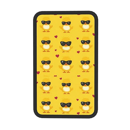 Cute Baby Ducks Car Auto Armrest Cushion Cover Accessories Center Console Seat Box Pad Protector Universal Decoration for Most Vehicle SUV Truck
