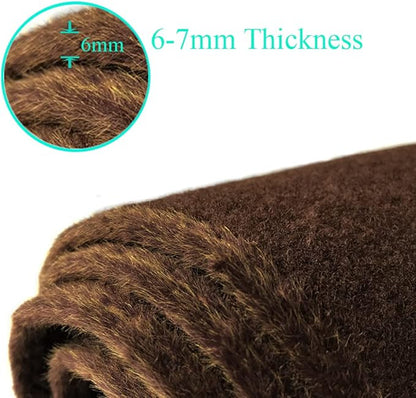 Dash Cover Mat Custom Fit for 2004-2006 Lexus RX330,2007-2009 RX350, 2006-2008 RX400h, Dashboard Cover Pad Carpet Protector (Dark Brown) F82