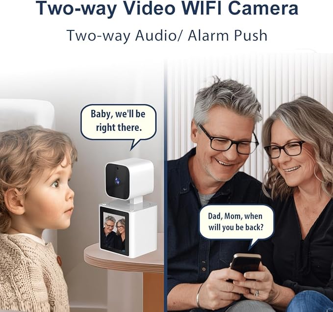 Home Security Camera Indoor, Pet Camera, 1080P Dog Camera