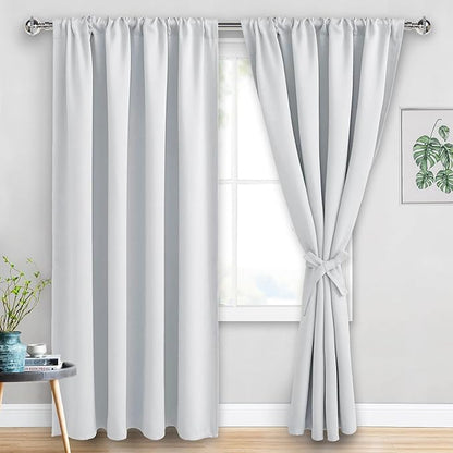 JIUZHEN Room Darkening Curtains