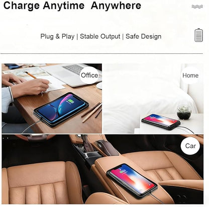 Car Charger for Mazda MX-5 MX-5 Miata MX-5 RF, Non Slip Wired Adapter Charger for Car, Fast Charging Mat, Wired Adapter Car Charging Pad, Phone Charger, Car Accessories,30cm Cable Type-c