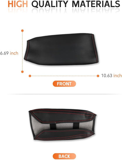 CDEFG for 2017-2025 Audi A4 Center Console Cover Armrest Box Cover for A4 (Premium, Premium Plus, Prestige) 2020 2021 2022 2023 2024 2025 Accessories Console Arm Rest Protector