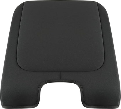 GIANT PANDA Custom Fit Console Cover for 2013-2018 Ram 1500 & 2013-2024 Ram 2500/3500/1500 Classic Model Jump Seat Console - Neoprene Armrest Center Cover - Full Protection - Black