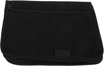 aqxreight Universal Car Glove Compartment Organizer with 6 Pockets, Zipped Outer Pocket, and Inner Slit Pocket for Easy Access to Documents and Cards, 600D Oxford Cloth