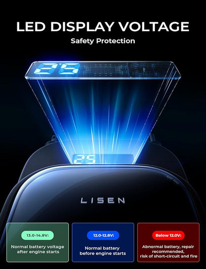 LISEN for iPhone 17 Pro Max Retractable Car Charger[USB C Cable & L Cable], 96W 4 in 1 Fast Charging Retractable Car Charger Cigarette Adapter for iPhone 16 15 14 13 12,Samsung Galaxy S25 S24, Android