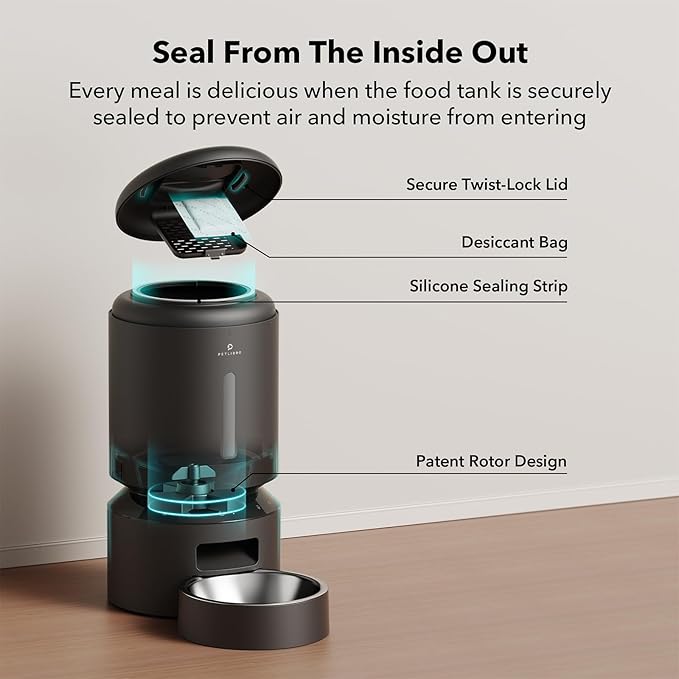 PETLIBRO Automatic Cat Feeder, 5G WiFi Automatic Dog Feeder