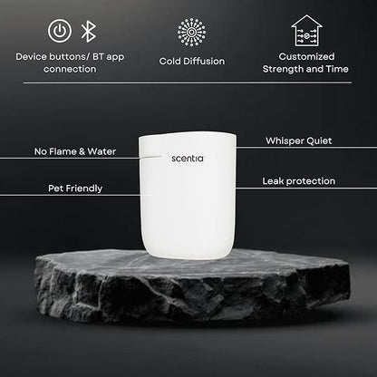 Home Scent Diffuser Starter Kit |Plug in Waterless Aroma Diffuser