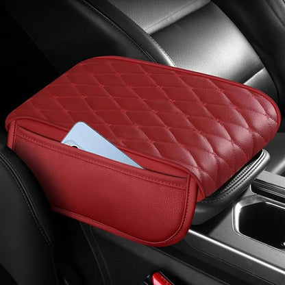 Universal Car Armrest Pad for Lexus RX|RX AL30 AL20 AL10 XU30 RX 450 350 200 270 Leather Armrest Box Center Console Cover Pad Waterproof Arm Rest Protector Decor Accessories,Grey01