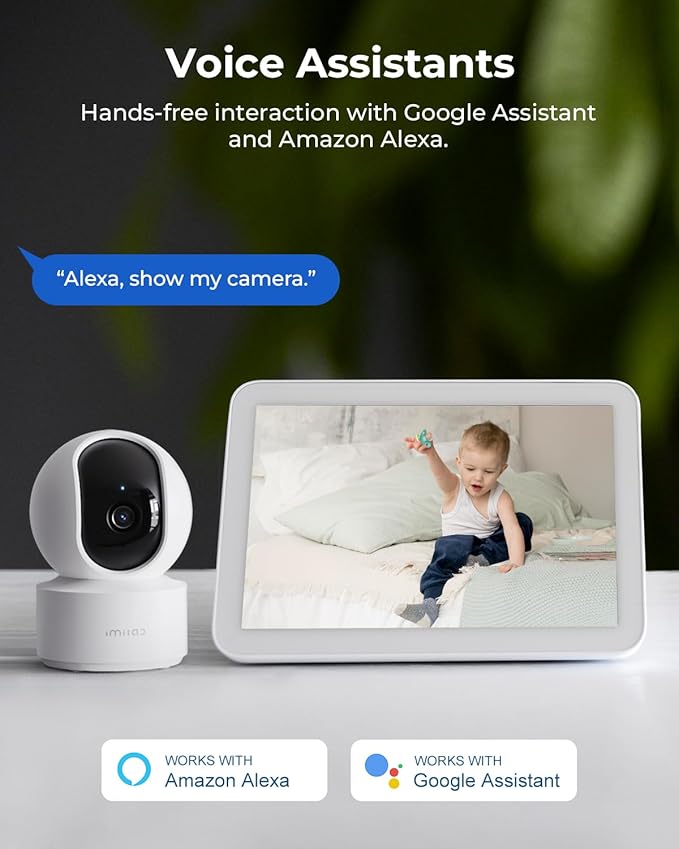 IMILAB C21 2 Pack 2.5K Security Camera Indoor, Room Camera