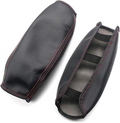 Armrest Cover for 2015-2023 Jeep Renegade BU (Latitude/Altitude/Trailhawk/Limited) Jeep Renegade BU Accessories Center Console Cover Protector Middle Protector PU Leather,Anti-Scratch,Non-SlipRed