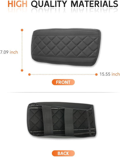 CDEFG for Chevrolet Equinox 2025 2026 Center Console Cover Armrest Box Cover for Chevy Equinox (LT, RS, Activ) Accessories Arm Rest Protector NOT for Equinox EV