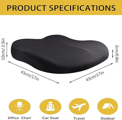 U-Shaped Car Memory Foam Seat Cushion for Honda CR-V 2013-2026+, Ergonomic Seat Pad for Long Sitting, Seating Comfort Cushion for Home and Desk