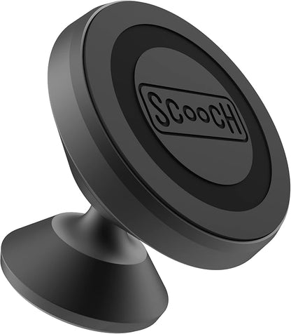 Scooch Magnetic Phone Mount for Car Compatible with Any Smartphone [Wingmount] Strong Magnets, Adjustable Magnetic Phone Holder for Car Dashboard, Works Best Cases (2022 Model)