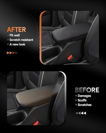 CDEFG for Chevrolet Trailblazer 2021-2025 2026 Center Console Cover Armrest Box Cover for Chevy Trailblazer (LS, LT, Activ, RS) Accessories Arm Rest Protector