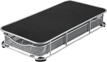 Restaurantware Restpresso 14.8 x 7.3 x 2.4 Inch Coffee Capsule Drawer 1 Heavy-Duty Pod Drawer - Holds 40 Nespresso Capsules Grip Top Iron Espresso Pod Organizer Mesh Tray Pods Not Included