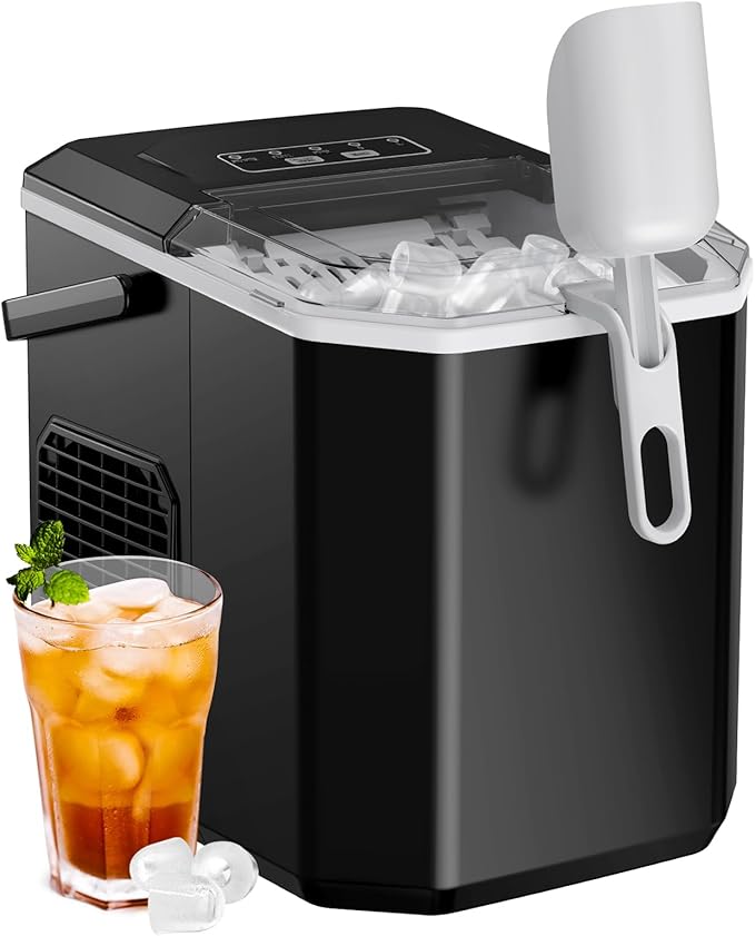 Silonn Ice Maker Countertop, Portable Ice Machine